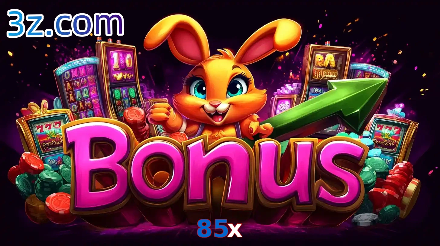 85x bonus de boas-vindas